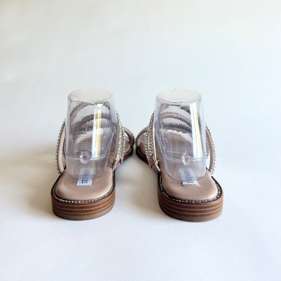 Steve Madden Textile Glass Upper  Sandals Flip Flops size 10 - Picture 10 of 15